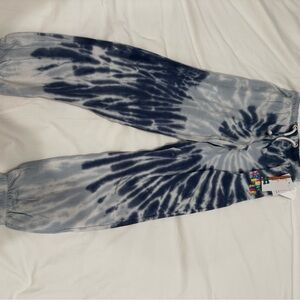 Vintage Havana Blue Tie-Dye Kids Joggers